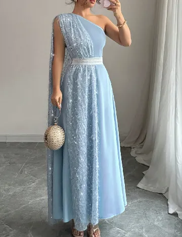 Rochie lunga SHEIN, albastru