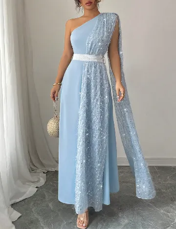 Rochie lunga SHEIN, albastru