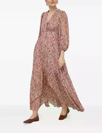 Rochie lunga Ivy Oak, mix culori
