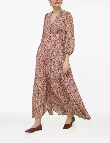 Rochie lunga Ivy Oak, mix culori