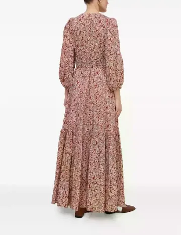 Rochie lunga Ivy Oak, mix culori