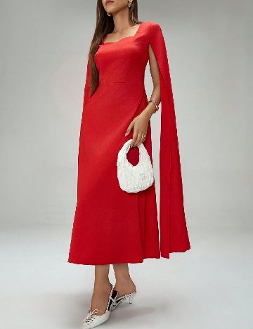 Rochie medie SHEIN, rosu