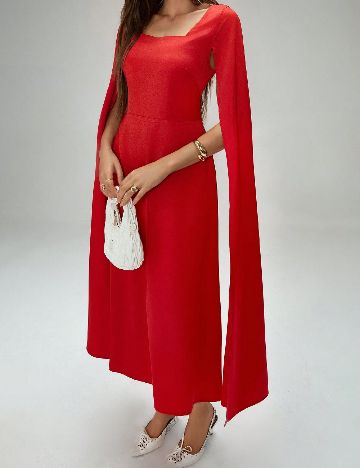 Rochie medie SHEIN, rosu
