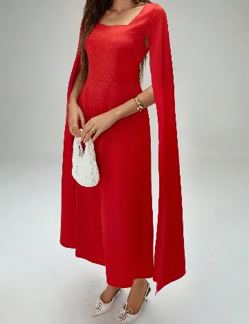 Rochie medie SHEIN, rosu