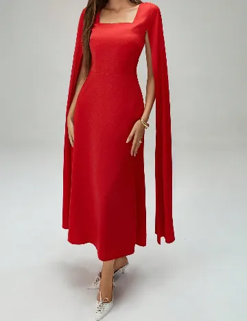 Rochie medie SHEIN, rosu