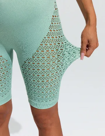 Colanti scurti SHEIN Maternity, verde