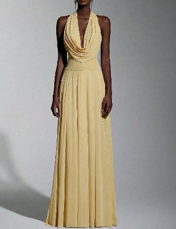 Rochie lunga SHEIN, galben