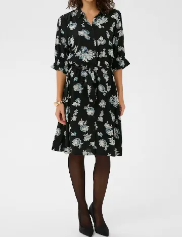 Rochie scurta Kaffe, verde