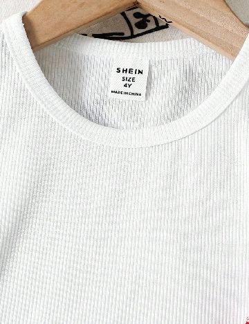 Compleu Shein Kids, rosu