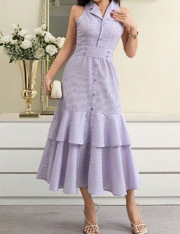 Rochie medie SHEIN, mov