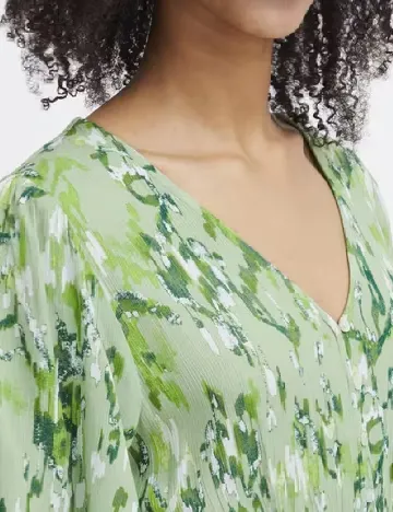Rochie medie Ichi, verde