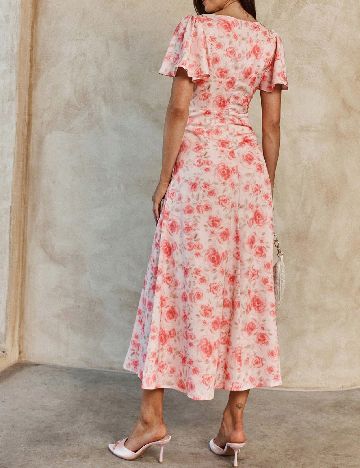 Rochie medie SHEIN, floral print