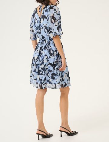 Rochie scurta Kaffe, albastru