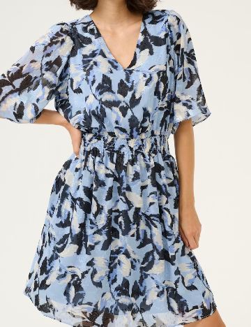 Rochie scurta Kaffe, albastru