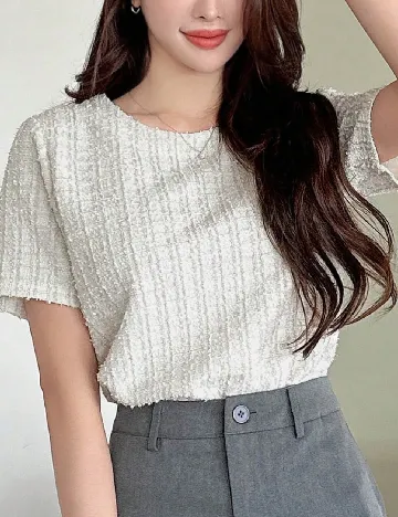 Bluza Dazy, ecru
