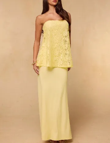 Rochie lunga SHEIN, galben