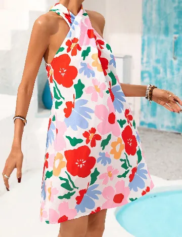 Rochie scurta SHEIN, mix culori