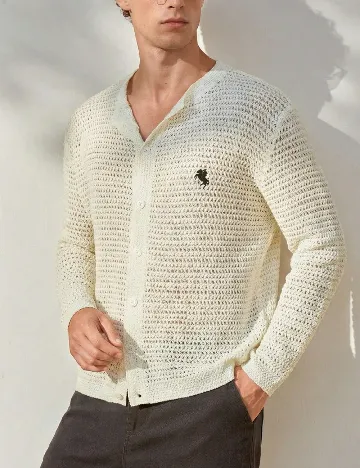 Cardigan SHEIN, crem