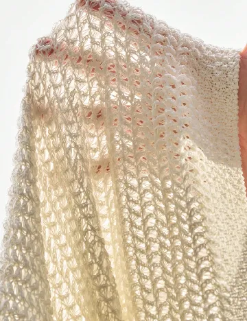 Cardigan SHEIN, crem