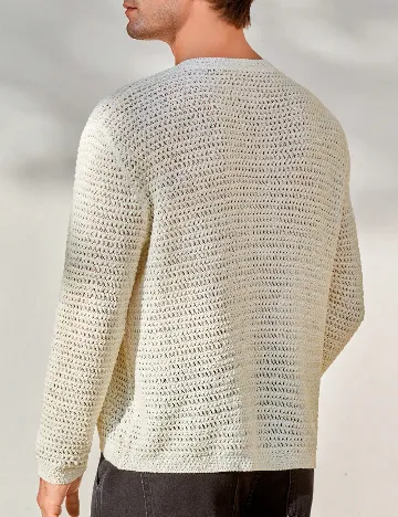 Cardigan SHEIN, crem