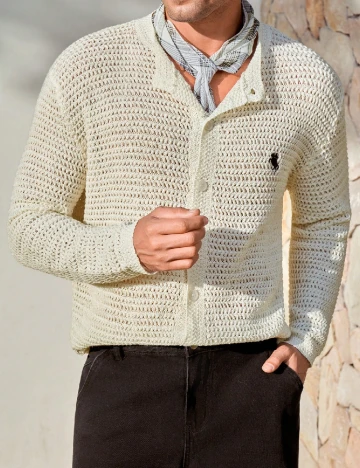 Cardigan SHEIN, crem