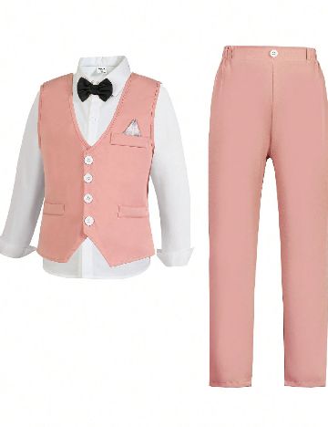 Costum Shein Kids, roz