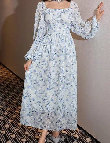 Rochie medie SHEIN, albastru