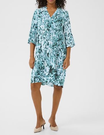 Rochie scurta Kaffe, turcoaz