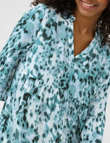 Rochie scurta Kaffe, turcoaz