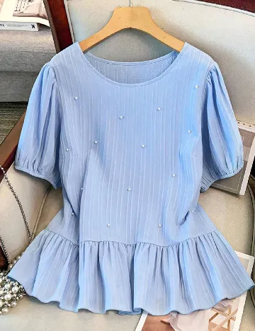 Bluza SHEIN CURVE, bleu