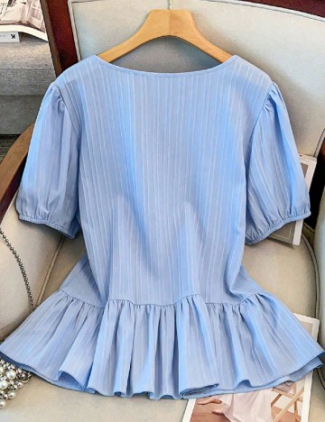 Bluza SHEIN CURVE, bleu