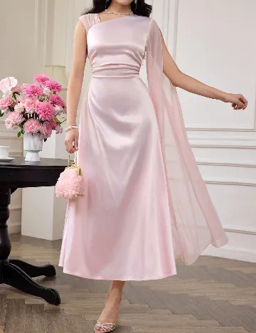 Rochie lunga SHEIN, roz