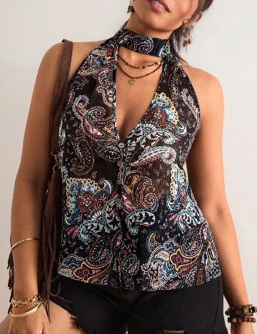 Top SHEIN CURVE, mix culori