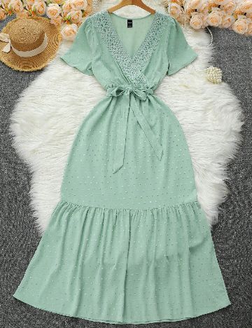 Rochie medie SHEIN, verde