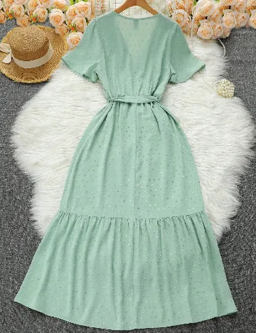 Rochie medie SHEIN, verde
