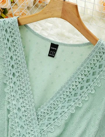Rochie medie SHEIN, verde