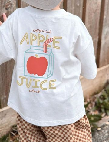 Tricou Shein Kids, alb