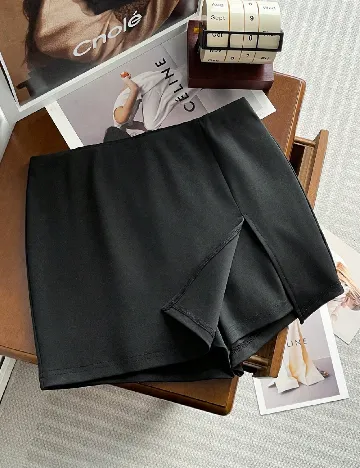 Fusta pantalon SHEIN, negru