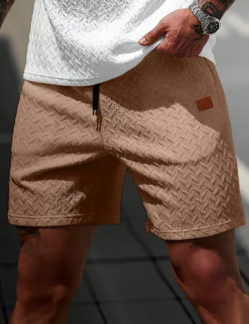 Pantaloni scurti SHEIN, maro