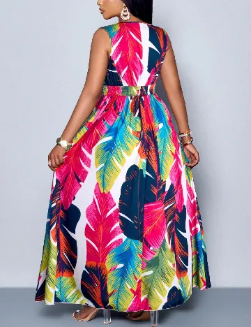 Rochie lunga SHEIN CURVE, mix culori
