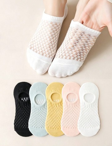 Set sosete 6 perechi SHEIN, mix culori