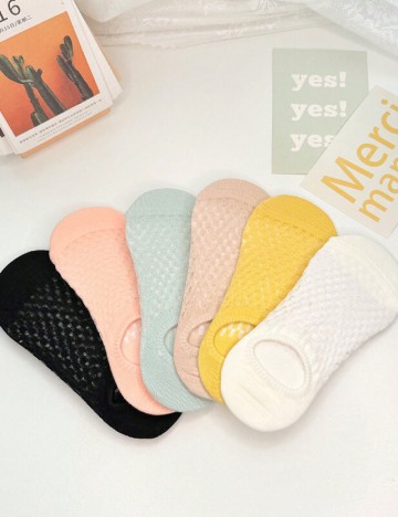 Set sosete 6 perechi SHEIN, mix culori