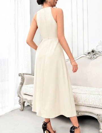 Rochie medie SHEIN, ecru