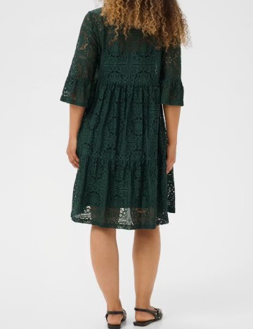 Rochie scurta Cream, verde