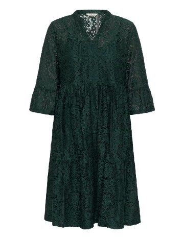 Rochie scurta Cream, verde