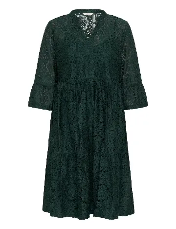 Rochie scurta Cream, verde