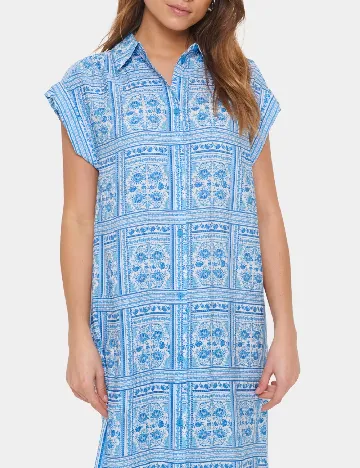 Rochie medie Saint Tropez, albastru