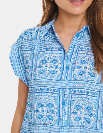 Rochie medie Saint Tropez, albastru