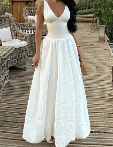 Rochie lunga SHEIN, alb