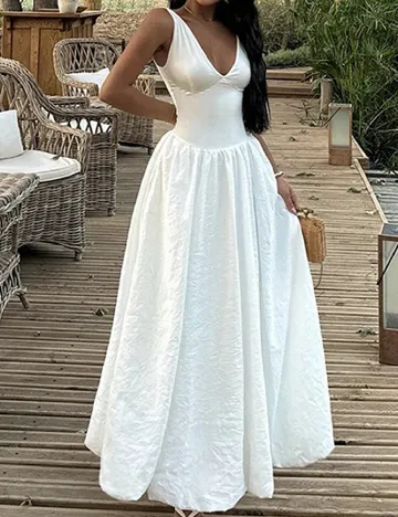 Rochie lunga SHEIN, alb